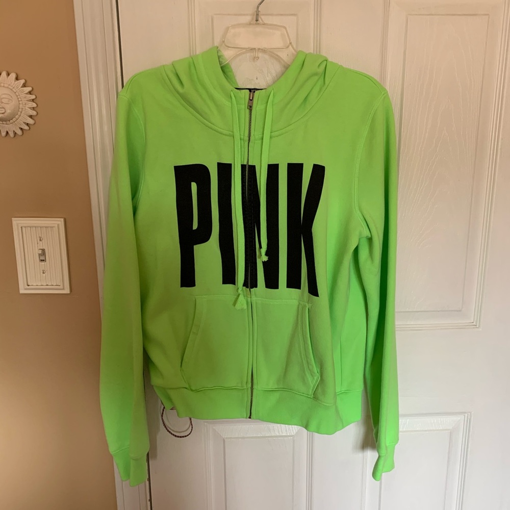 VS Pink Zip Hoodie